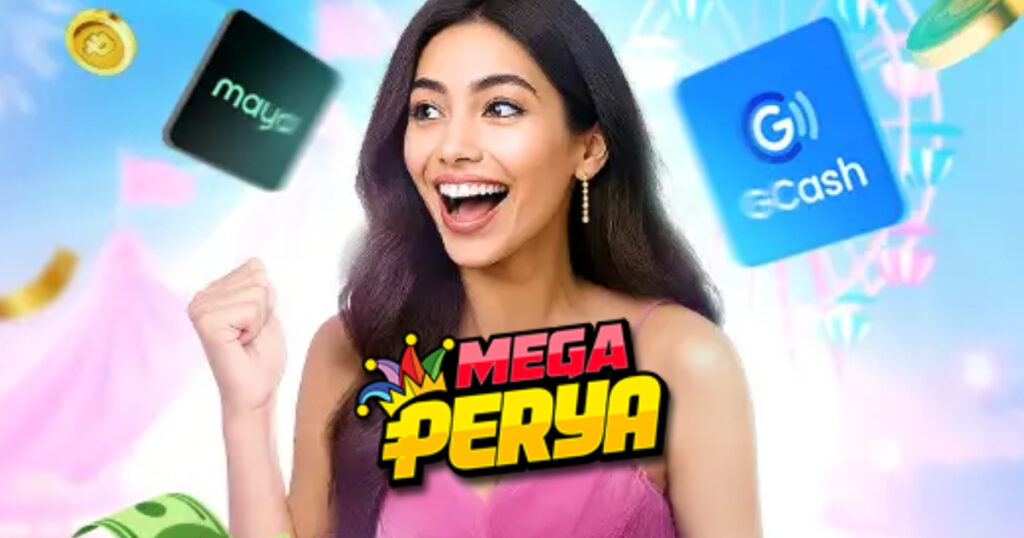 Sign up banner guiding users to register for a MegaPerya account